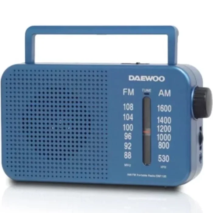 Daewoo Radio Portátil DW1120 Azul